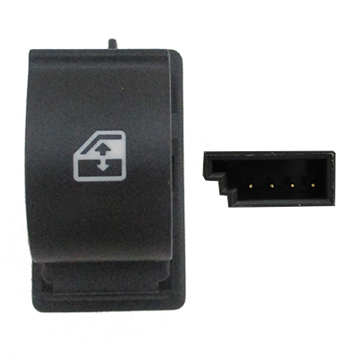 БУТОН ЗА ЕЛЕКТРИЧЕСКИ СТЪКЛА ПРЕДЕН (4pin) Д.