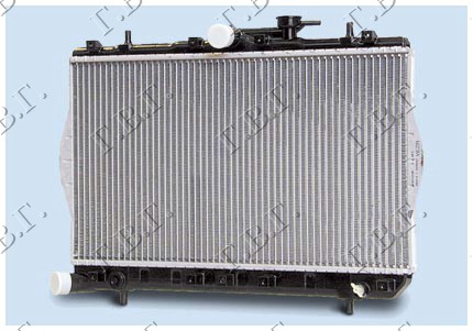 РАДИАТОР 1.3-1.5 12V +/-A/C (33×60)
