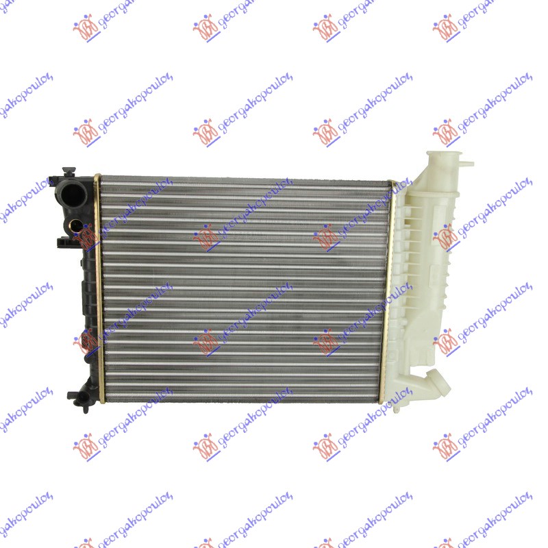 РАДИАТОР 1,1-1,4cc -A/C(46×38) 816715
