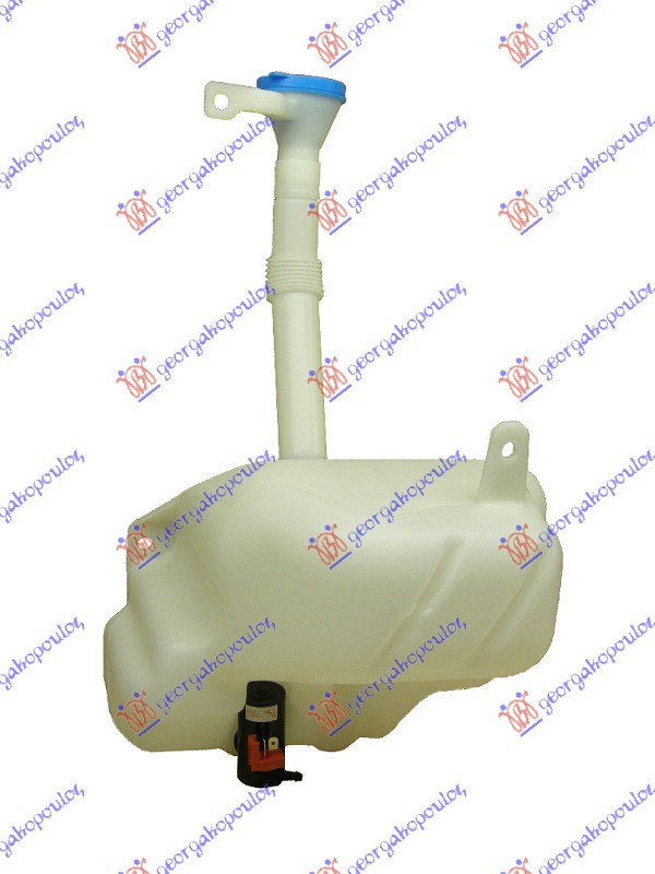 РЕЗЕРВОАР ЗА СТЪКЛОПОЧИСТВАЩА ТЕЧНОСТ ЗА ЧИСТАЧКИ С ПОМПА