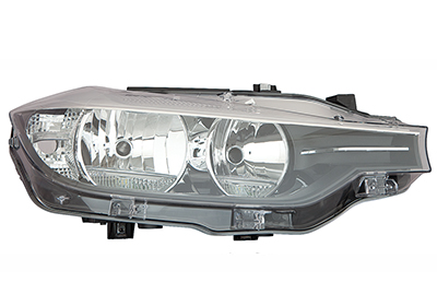 ФАР ЕЛЕКТРИЧЕСКИ С МОТОР И ДНЕВНИ СВЕТЛИНИ LED (H7/H7) (TYC) Д.