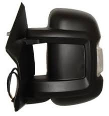 ОГЛЕДАЛО ЕЛЕКТРИЧЕСКО С НАГРЕВАТЕЛ,ПРИБИРАНЕ,СЕНЗОР ЗА ТЕМПЕРАТУРА И МИГАЧ КЪСА БАЗА (8H8P+8H4P) (ВИСОКО КАЧЕСТВО) (ИЗПЪКНАЛО СТЪКЛО) ЛЯВО