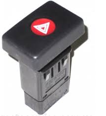 БУТОН ЗА АВАРИЙНИ СВЕТЛИНИ КВАДРАТЕН (8pin)