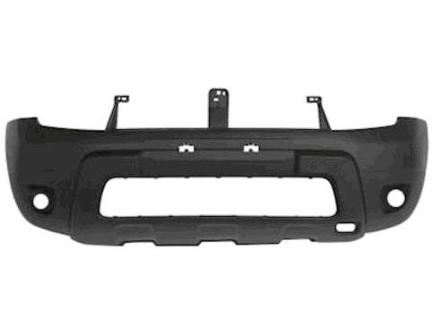 БРОНЯ ПРЕДНА БЕЗ ОТВОРИ ЗА ХАЛОГЕНИ МАТ ЧЕРНА (EUROPE)