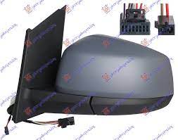 ОГЛЕДАЛО ЕЛЕКТРИЧЕСКО С НАГРЕВАТЕЛ,ПРИБИРАНЕ И SIDE ASSIST ГРУНДИРАНО (9pin) (ИЗПЪКНАЛО СТЪКЛО) (ВИСОКО КАЧЕСТВО) Л.